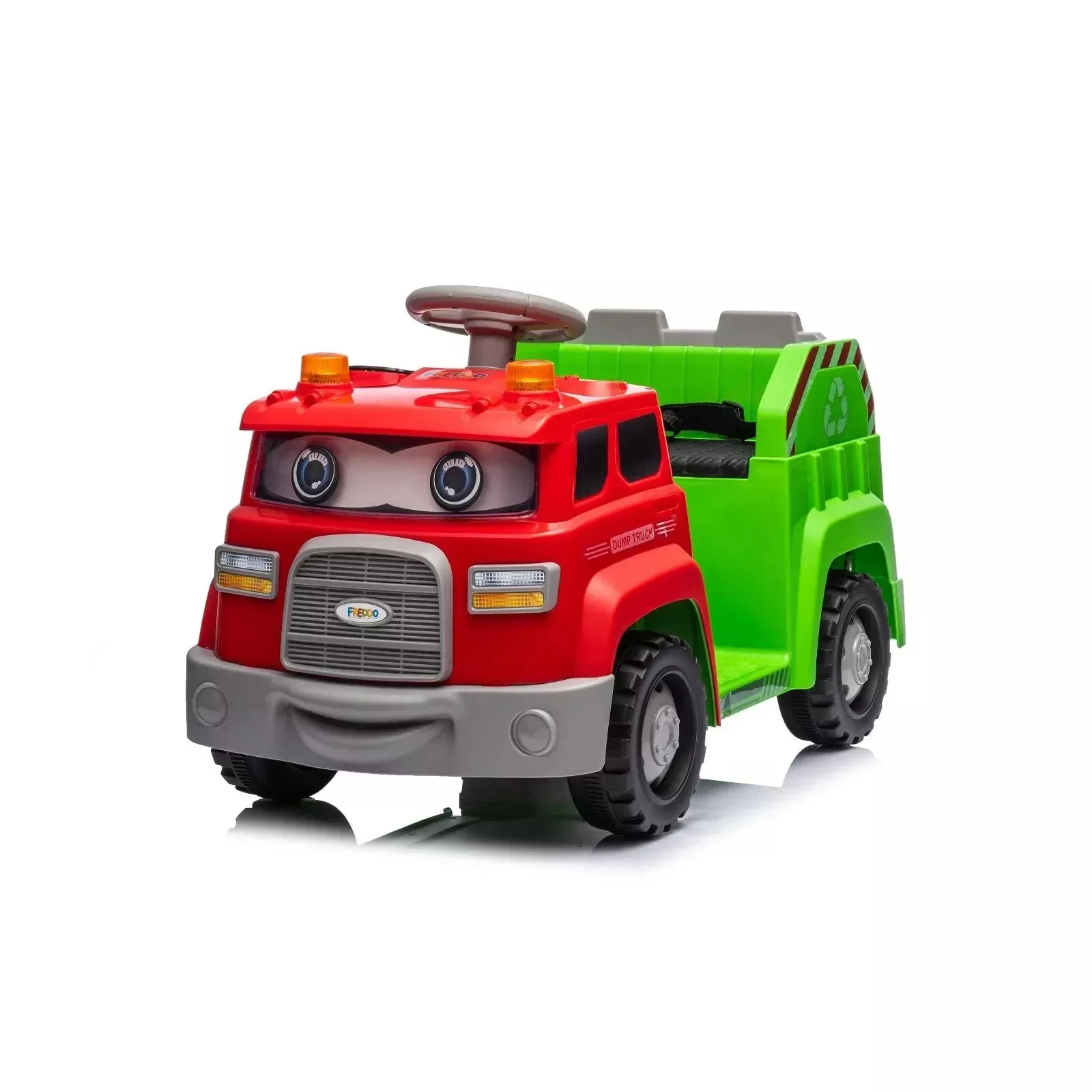 1-Seater Ride-On Dump Truck Toy Vehicle