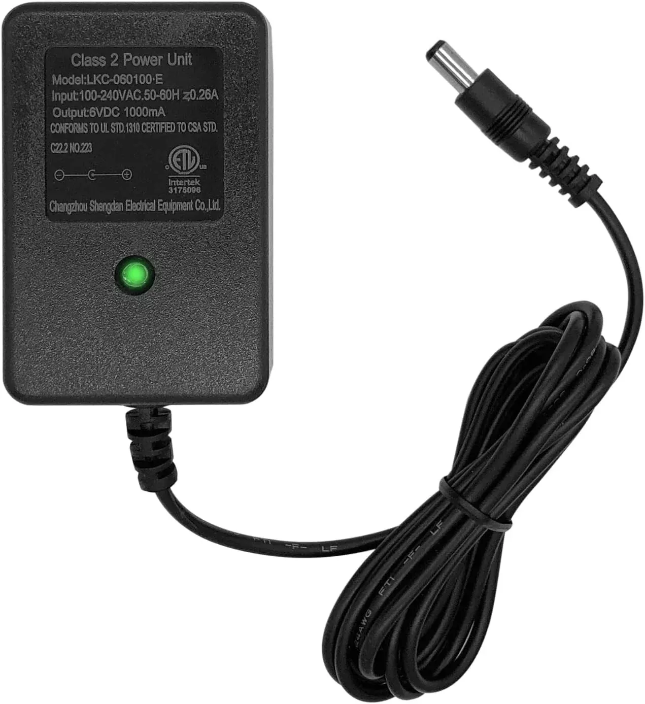 6 Volt Battery Charger for Kids Ride-On Toys and Kidzone 6V Bumper Car