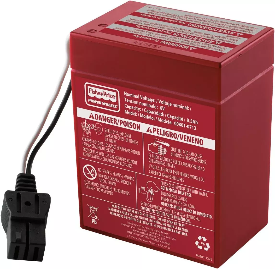 6-Volt Rechargeable AA Battery Pack