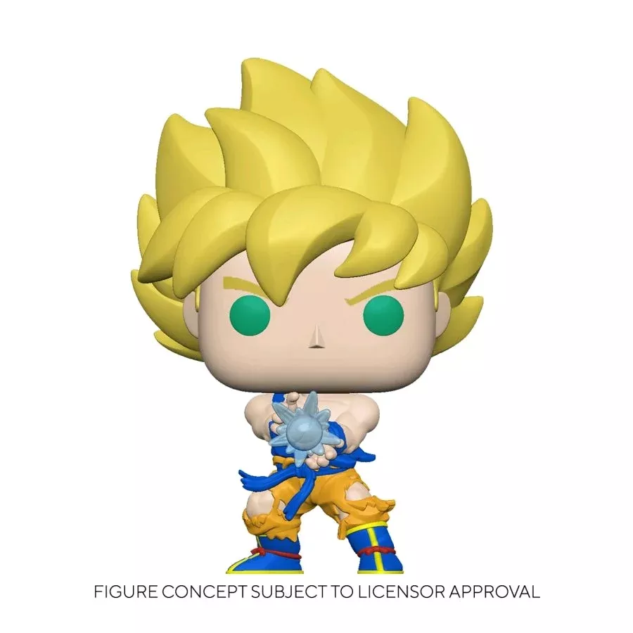 Dragon Ball Z - Super Saiyan Goku with Kamehameha Wave Glow US Exclusive Pop! Vinyl #948
