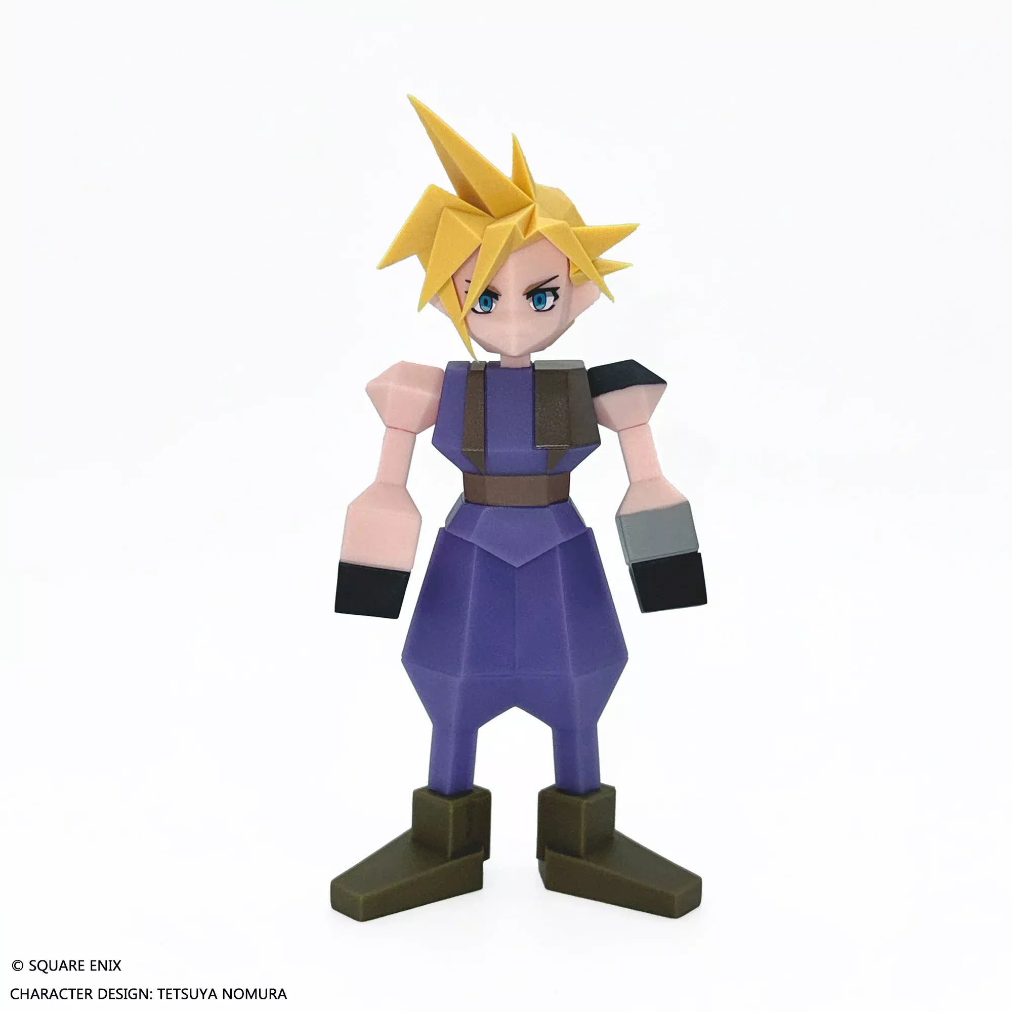 "Final Fantasy VII" Polygon Soft Vinyl Figure Cloud Strife