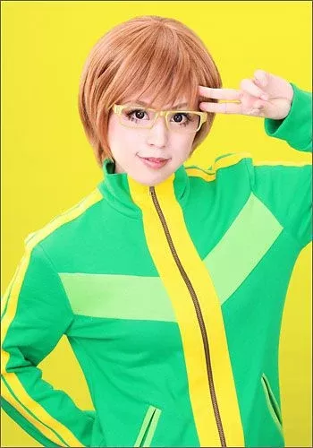 "Persona 4" Chie Satonaka style cosplay wig