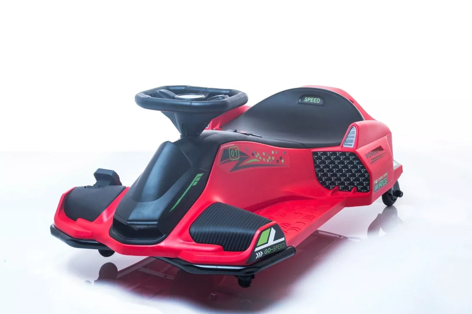 Rev Up Your Ride with the 24V Electric Drifting Go Kart - Variable Speed, Up to 12 mph!