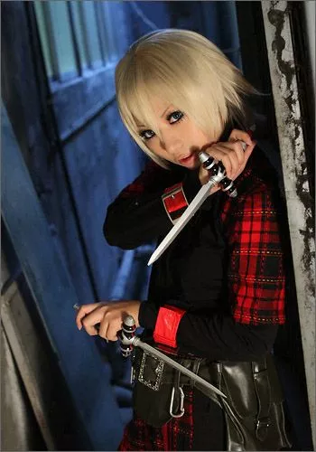 "Togainu no Chi" Rin style cosplay wig