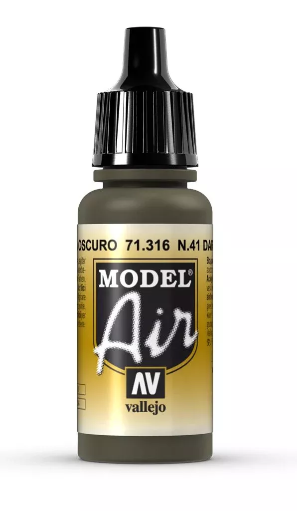 Vallejo - Model Air - N 41 Dark Olive Drab 18 ml